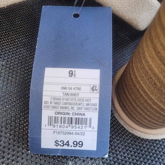 Women's Andy Mule Heels - UniversalThread™ Color Tan Size 9.5. NWT - Picture 4 of 4